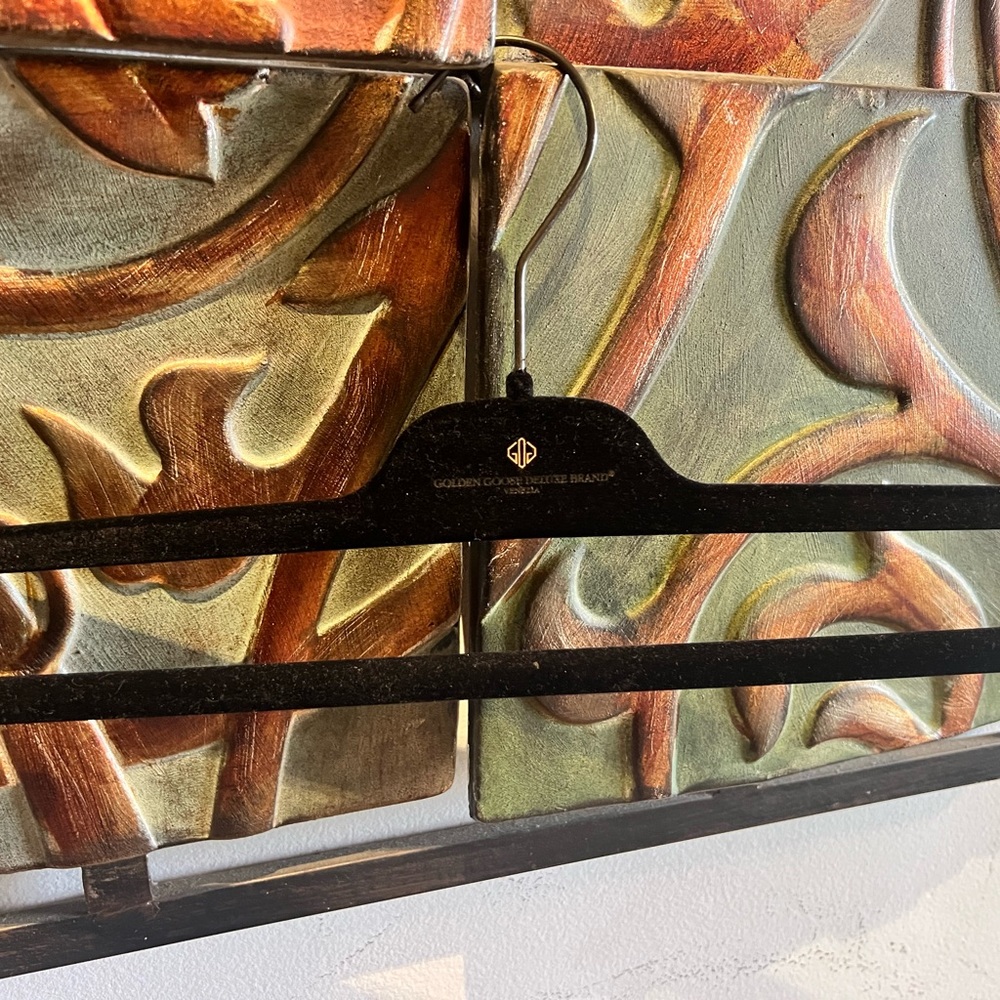 Black golden goose hanger